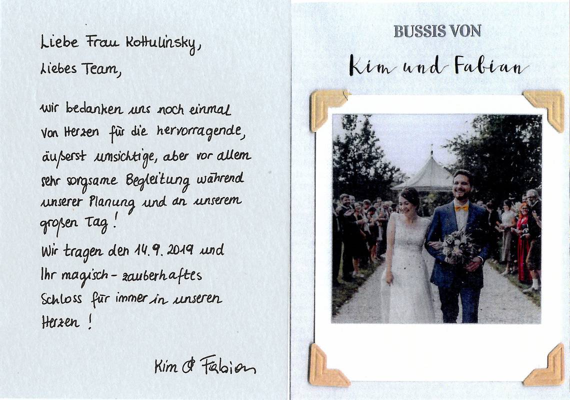 Feedback von Kim und Fabian