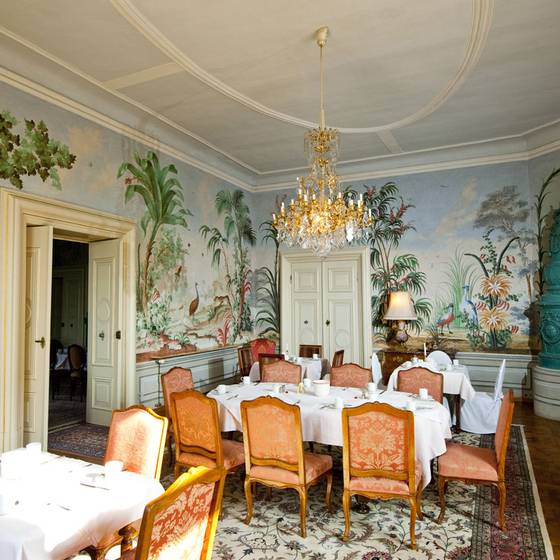 Breakfastroom at the Hotel Schloss Obermayerhofen