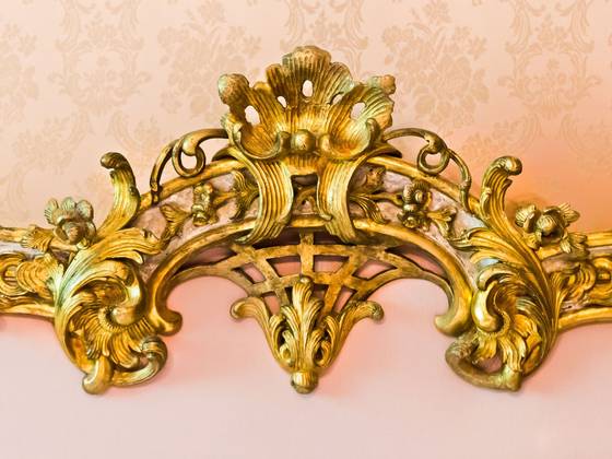 golden detail in the castle