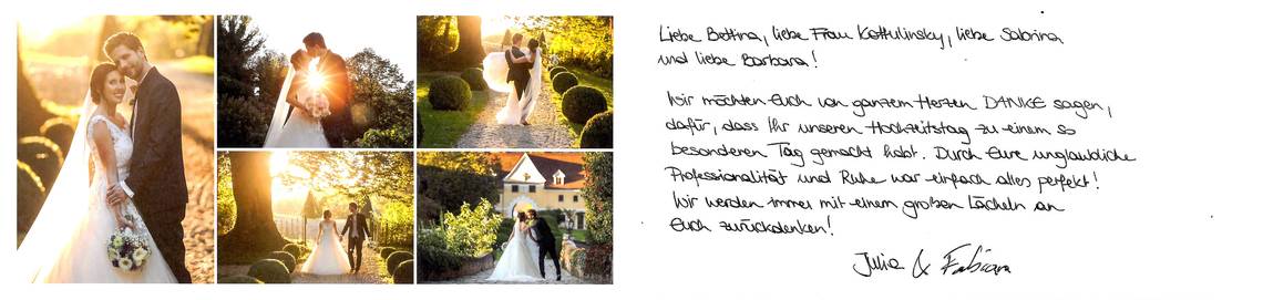 Feedback von Julia und Fabian