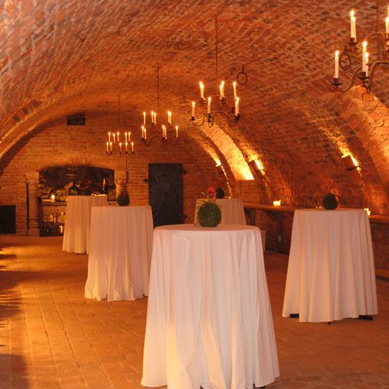 Wine cellar of the Hotel Schloss Obermayerhofen